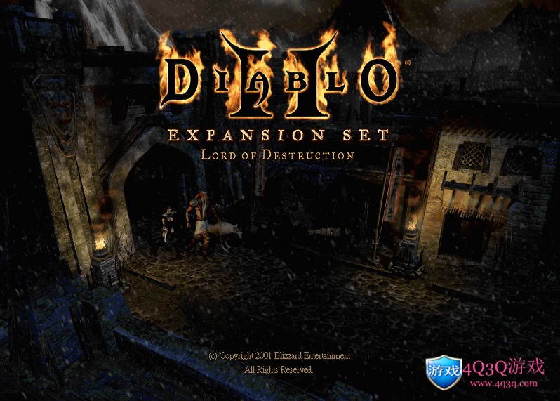 经典游戏《暗黑破坏神Ⅱ》原版 《暗黑破坏神2》（Diablo II）win10完美运行-4Q3Q游戏软件站-真经典单机网络游戏软件，真福利