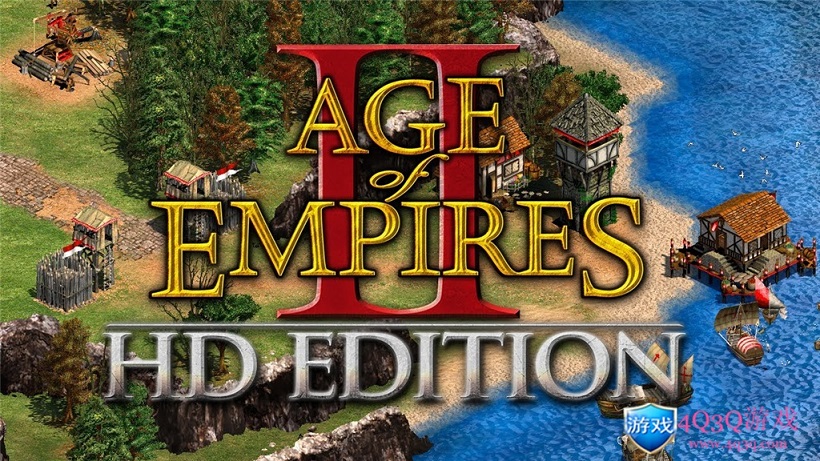 即时战略游戏《帝国时代2》中文高清版 (Age of Empires II)-4Q3Q游戏软件站-真经典单机网络游戏软件，真福利