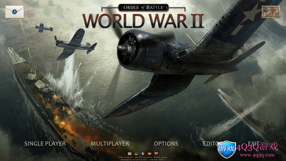 战争题材回合制策略游戏《战斗命令：二战》Order of Battle World War II-4Q3Q游戏软件站-真经典单机网络游戏软件，真福利