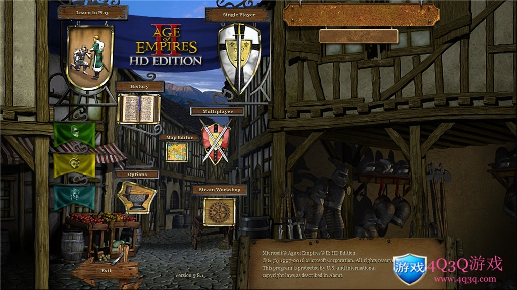 图片[2]-即时战略游戏《帝国时代2》中文高清版 (Age of Empires II)-4Q3Q游戏软件站-真经典单机网络游戏软件，真福利
